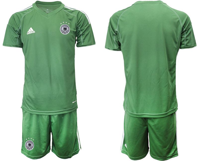 Men 2021 World Cup National Germany army green goalkeeper Soccer Jerseys->->Soccer Country Jersey
